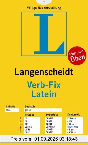 Langenscheidt Verb-Fix Latein - Verb-Fix (Langenscheidt Verb-Fixe)
