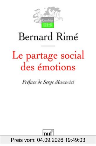 Le partage social des émotions