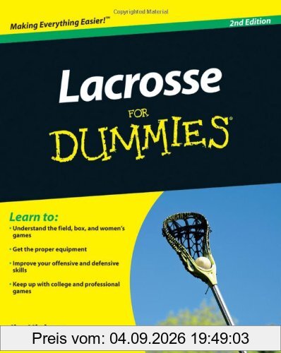 Lacrosse For Dummies