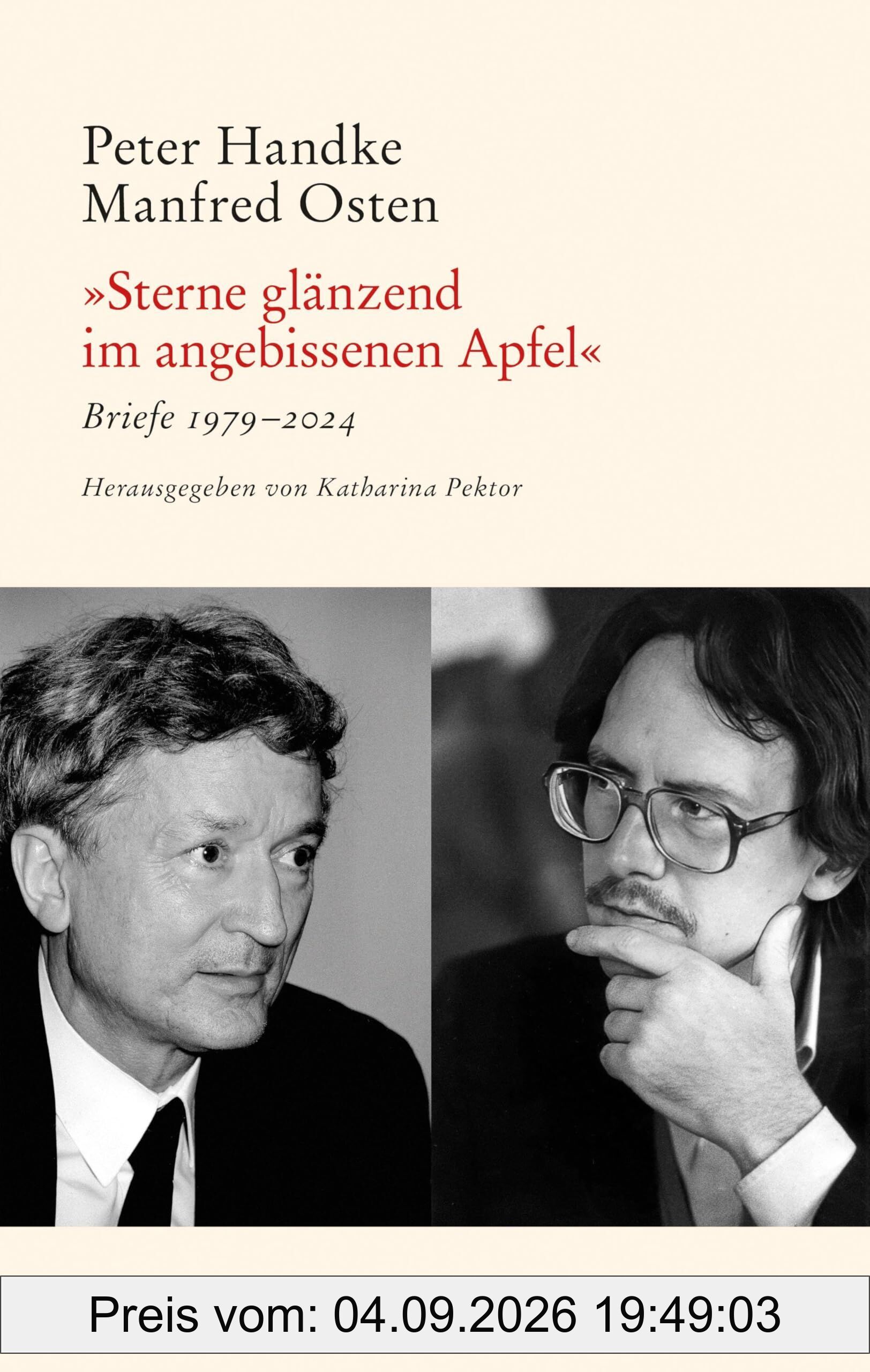 'Sterne glänzend im angebissenen Apfel'
