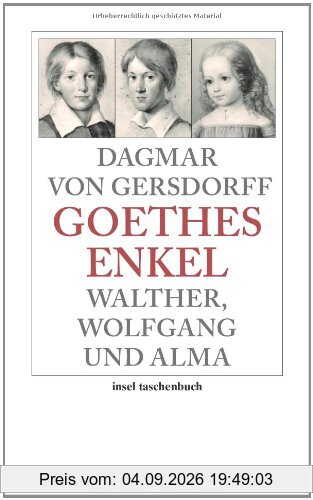 Goethes Enkel: Walther, Wolfgang und Alma (insel taschenbuch)