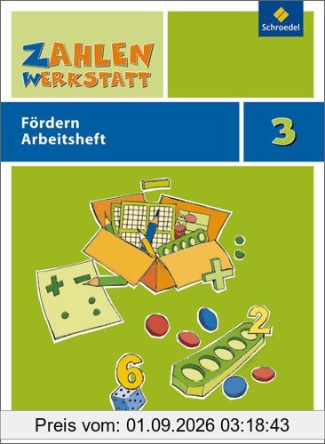 Zahlenwerktstatt: Zahlenwerkstatt: Fördern: Arbeitsheft 3