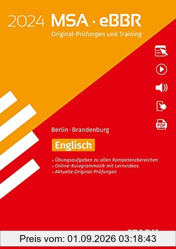 STARK Original-Prüfungen und Training MSA/eBBR 2024 - Englisch - Berlin/Brandenburg (STARK-Verlag - Abschlussprüfungen)