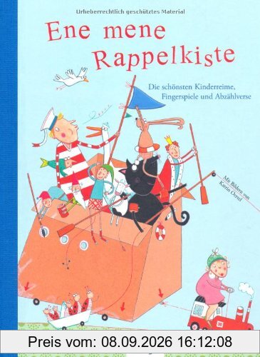 Ene mene Rappelkiste: Die schönsten Kinderreime, Fingerspiele und Abzählverse