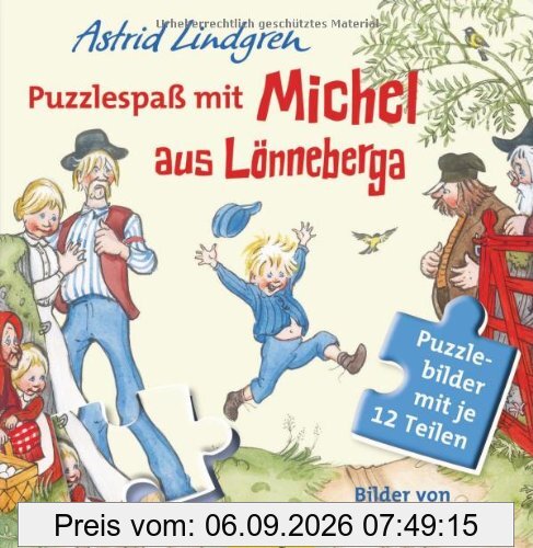 Puzzlespaß mit Michel aus Lönneberga