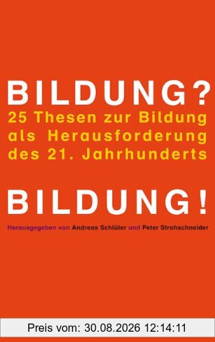 Bildung? Bildung!