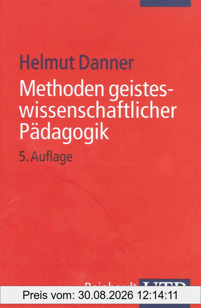 Methoden geisteswissenschaftlicher Pädagogik