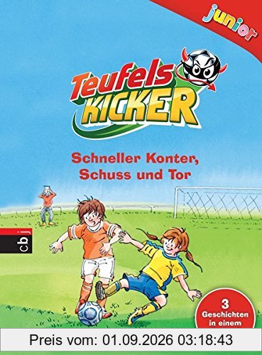 Teufelskicker junior - Schneller Konter, Schuss und Tor (Teufelskicker Junior - Die Sammelbände, Band 1)