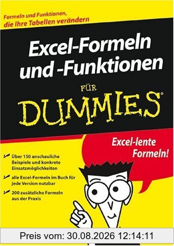 Excel-Formeln und -Funktionen für Dummies