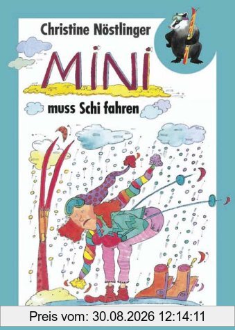Mini muß Schi fahren