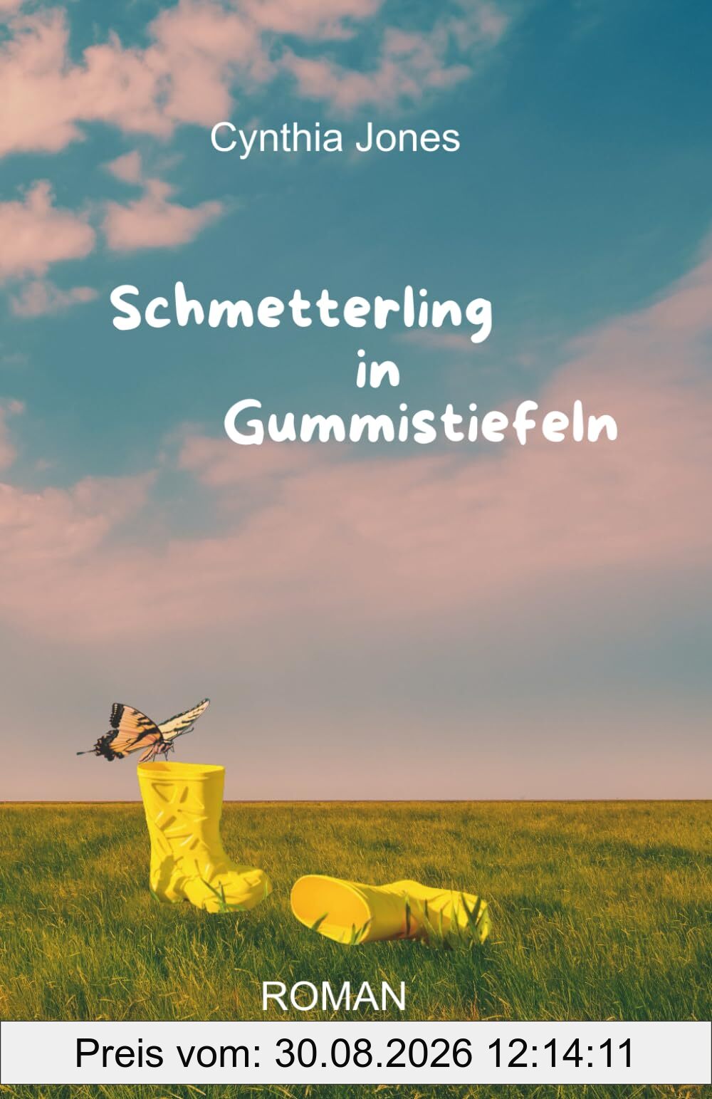 Schmetterling in Gummistiefeln