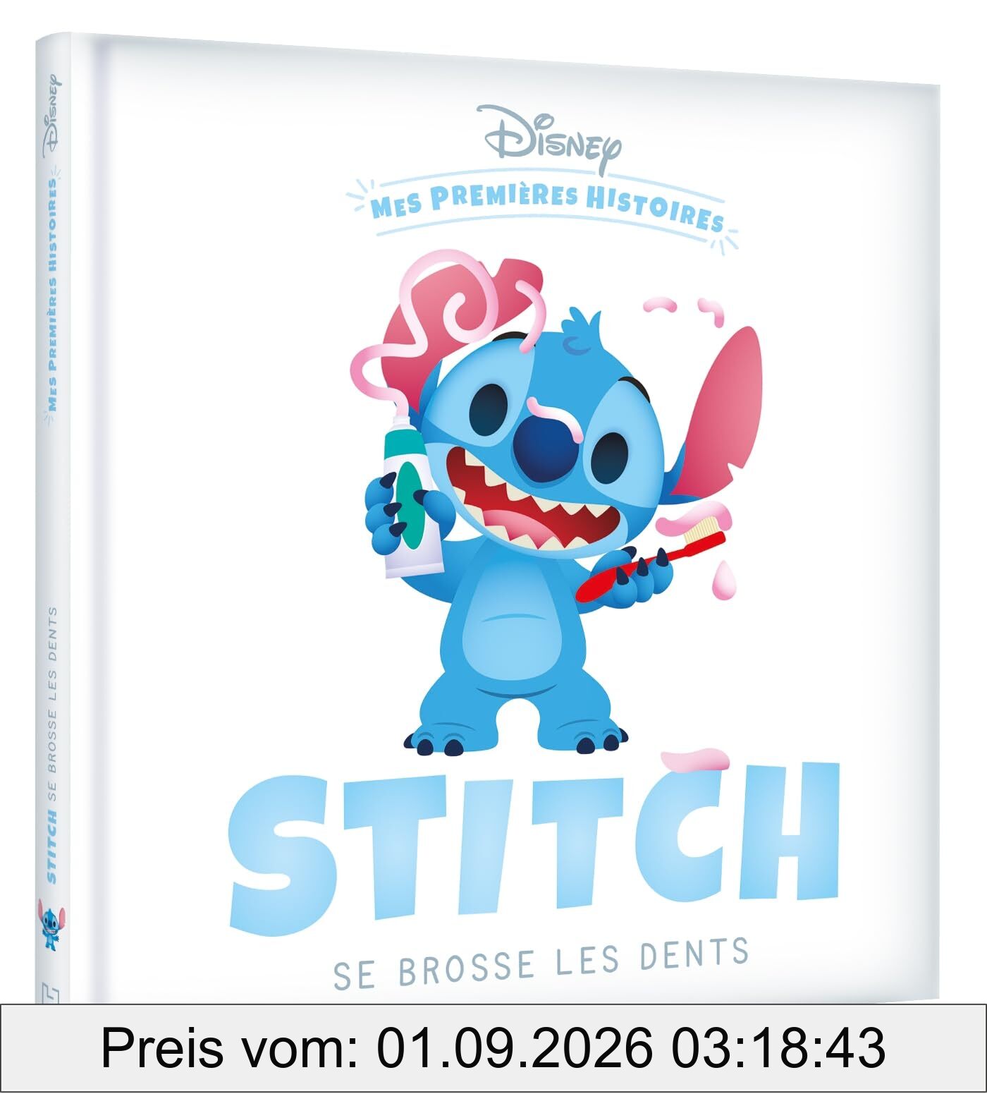 Stitch se brosse les dents