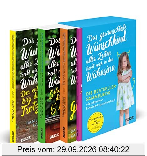Das gewünschteste Wunschkind aller Zeiten treibt mich in den Wahnsinn: Die Bestseller-Sammelbox plus exklusivem Familien-Inspirationsbuch