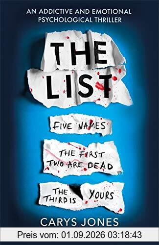 The List: ‘A terrifyingly twisted and devious story' that will take your breath away