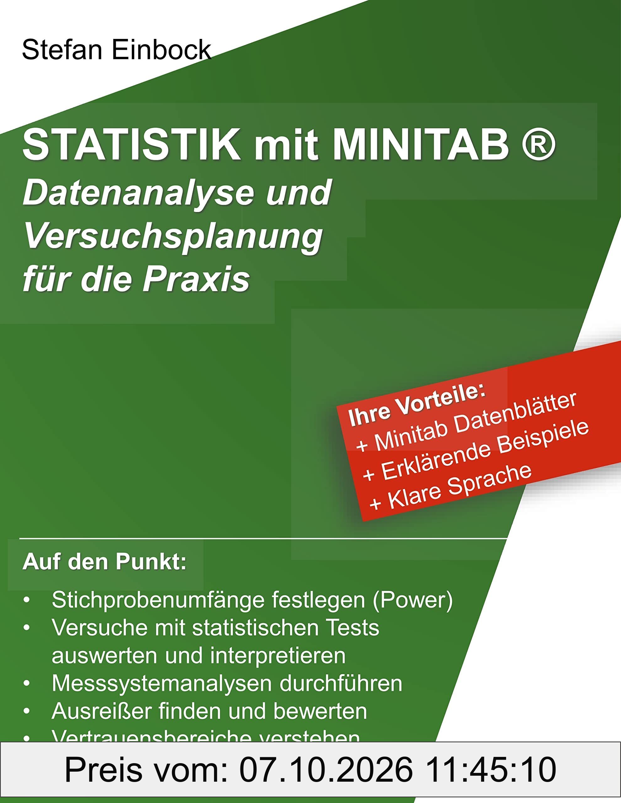 Statistik mit Minitab