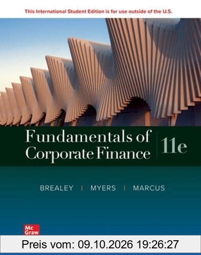 ISE Fundamentals of Corporate Finance
