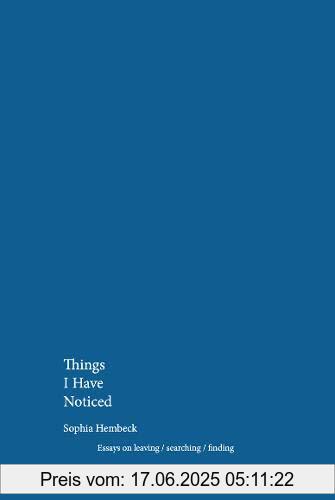 Binding : Taschenbuch, Label : Muse Letter Publishing, Publisher : Muse Letter Publishing, medium : Taschenbuch, numberOfPages : 144, publicationDate : 2020-12-01, authors : Sophia Hembeck, ISBN : 1527280411