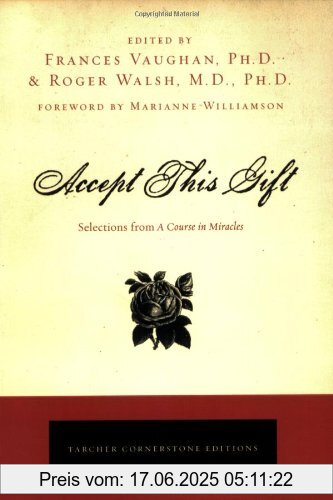 Binding : Taschenbuch, Label : TarcherPerigee, Publisher : TarcherPerigee, NumberOfItems : 1, PackageQuantity : 1, medium : Taschenbuch, numberOfPages : 128, publicationDate : 2008-01-10, releaseDate : 2008-01-10, authors : Frances Vaughan, Roger Walsh, languages : english, ISBN : 1585426199