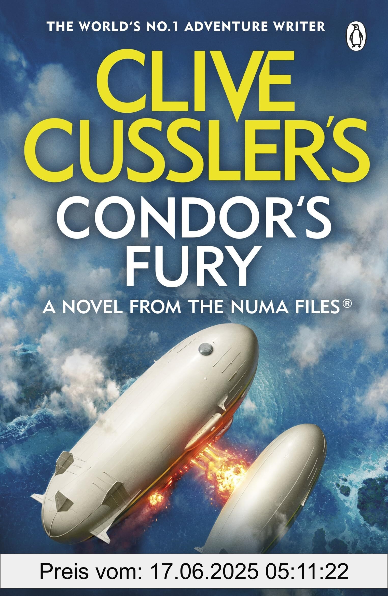 Brand : Michael Joseph, Binding : paperback, Edition : 1, Label : Clive Cussler’s Condor’s Fury : A Numa Files Adventure, medium : paperback, numberOfPages : 480, publicationDate : 2024-09-12, releaseDate : 2024-09-12, languages : english, ISBN : 1405956267