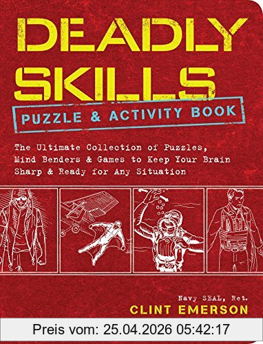 Clint Emerson Deadly Skills Puzzle And Activity Book