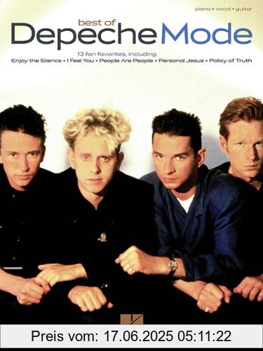 Brand : Happyfans, Binding : Taschenbuch, Label : Hal Leonard Music Publishing, Publisher : Hal Leonard Music Publishing, Feature : Band : Depeche Mode, medium : Taschenbuch, numberOfPages : 88, publicationDate : 2011-01-01, authors : Various, languages : english, ISBN : 1423421817