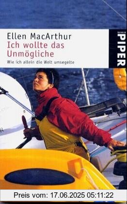 Binding : Taschenbuch, Edition : 5, Label : Piper Taschenbuch, Publisher : Piper Taschenbuch, medium : Taschenbuch, numberOfPages : 352, publicationDate : 2008-10-01, authors : Ellen Macarthur, translators : Karl-Heinz Ebnet, languages : german, ISBN : 3492241476