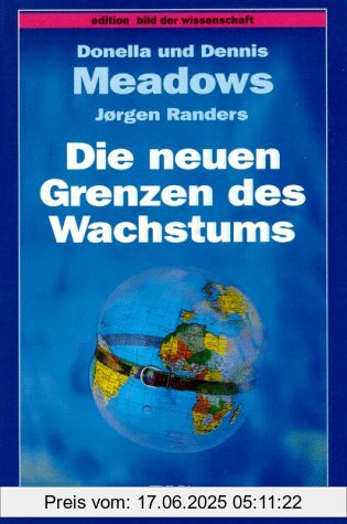 Binding : Broschiert, Edition : 7. unveränd. Aufl., Label : Dva, Publisher : Dva, medium : Broschiert, numberOfPages : 319, publicationDate : 1993-01-01, authors : Meadows, Donella H., Dennis Meadows, Jorgen Randers, languages : german, ISBN : 3421066264