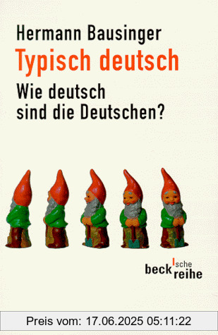 Binding : Taschenbuch, Edition : 4, Label : C.H.Beck, Publisher : C.H.Beck, medium : Taschenbuch, numberOfPages : 176, publicationDate : 2005-02-11, authors : Hermann Bausinger, languages : german, ISBN : 3406421482