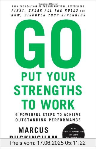 Binding : Taschenbuch, Edition : Pap/Psc Re, Label : Free Press, Publisher : Free Press, NumberOfItems : 1, PackageQuantity : 1, medium : Taschenbuch, numberOfPages : 320, publicationDate : 2010-12-28, authors : Marcus Buckingham, languages : english, ISBN : 0743261682