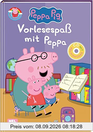 Peppa: Vorlesespaß mit Peppa: Vorlesegeschichten ab 3 Jahren mit Geschichten-CD (Peppa Pig)