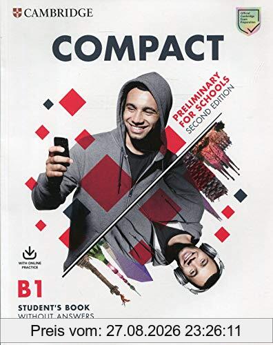 Elliott, S: Compact Preliminary for Schools Student's Book w