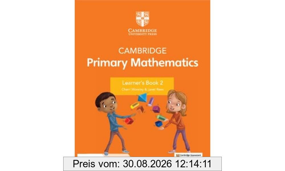 Cambridge Primary Mathematics Learner's Book 2 with Digital Access (1 Year) (Cambridge Primary Maths)