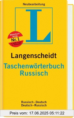 Binding : Taschenbuch, Edition : Neubearbeitung., Label : Langenscheidt, Publisher : Langenscheidt, medium : Taschenbuch, numberOfPages : 1200, publicationDate : 2002-10-02, releaseDate : 2002-10-02, publishers : Langenscheidt, Redaktion von, languages : german, russian, ISBN : 3468112920