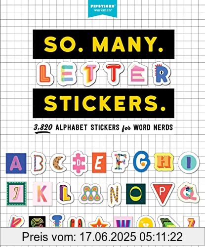 Binding : Taschenbuch, Label : Workman Publishing Company, Publisher : Workman Publishing Company, Format : Stickerbuch, medium : Taschenbuch, numberOfPages : 50, publicationDate : 2022-08-23, releaseDate : 2022-08-23, authors : Pipsticks®+Workman®, ISBN : 1523515260