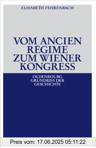 Binding : Taschenbuch, Edition : 5, Label : Oldenbourg Wissenschaftsverlag, Publisher : Oldenbourg Wissenschaftsverlag, medium : Taschenbuch, numberOfPages : 334, publicationDate : 2008-01-01, authors : Elisabeth Fehrenbach, languages : german, ISBN : 3486585878