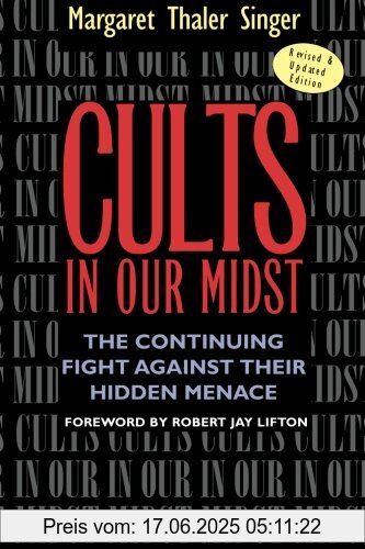 Binding : Taschenbuch, Edition : 2 Rev ed., Label : Jossey-Bass, Publisher : Jossey-Bass, NumberOfItems : 1, PackageQuantity : 1, medium : Taschenbuch, numberOfPages : 426, publicationDate : 2003-04-11, releaseDate : 2003-04-11, authors : Thaler, Singer Margaret, languages : english, ISBN : 0787967416