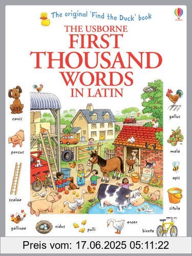 Brand : Usborne Publishing, Binding : Taschenbuch, Label : First Thousand Words, Publisher : First Thousand Words, medium : Taschenbuch, numberOfPages : 64, publicationDate : 2014-06-23, authors : Heather Amery, ISBN : 1409566153