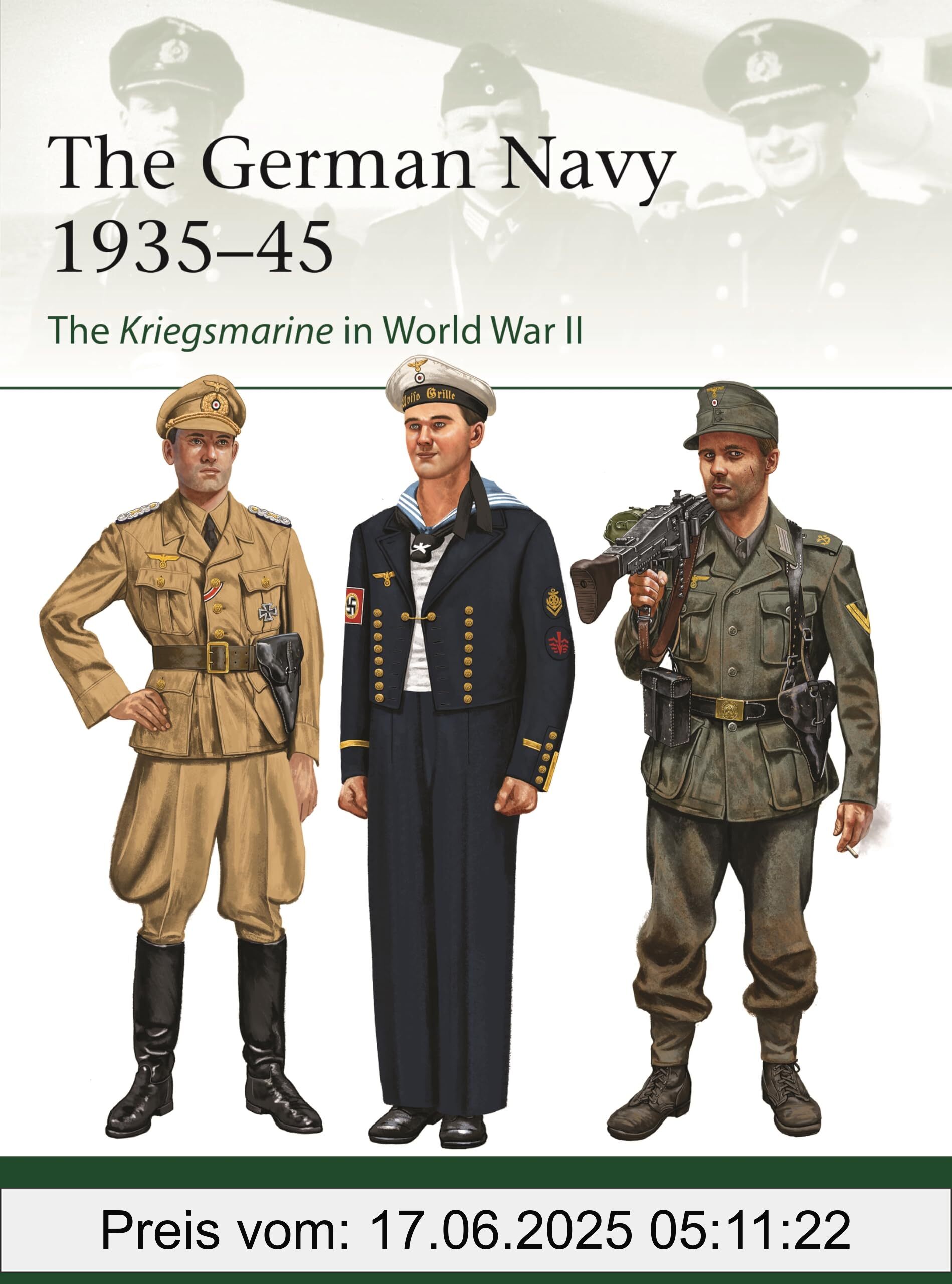 Binding : paperback, Label : The German Navy 1935–45 : The Kriegsmarine in World War II (Elite), medium : paperback, numberOfPages : 64, publicationDate : 2025-02-27, releaseDate : 2025-02-27, languages : english, ISBN : 1472863127
