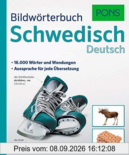 PONS Bildwörterbuch Schwedisch: 16.000 Wörter und Wendungen. Aussprache für jede Übersetzung.