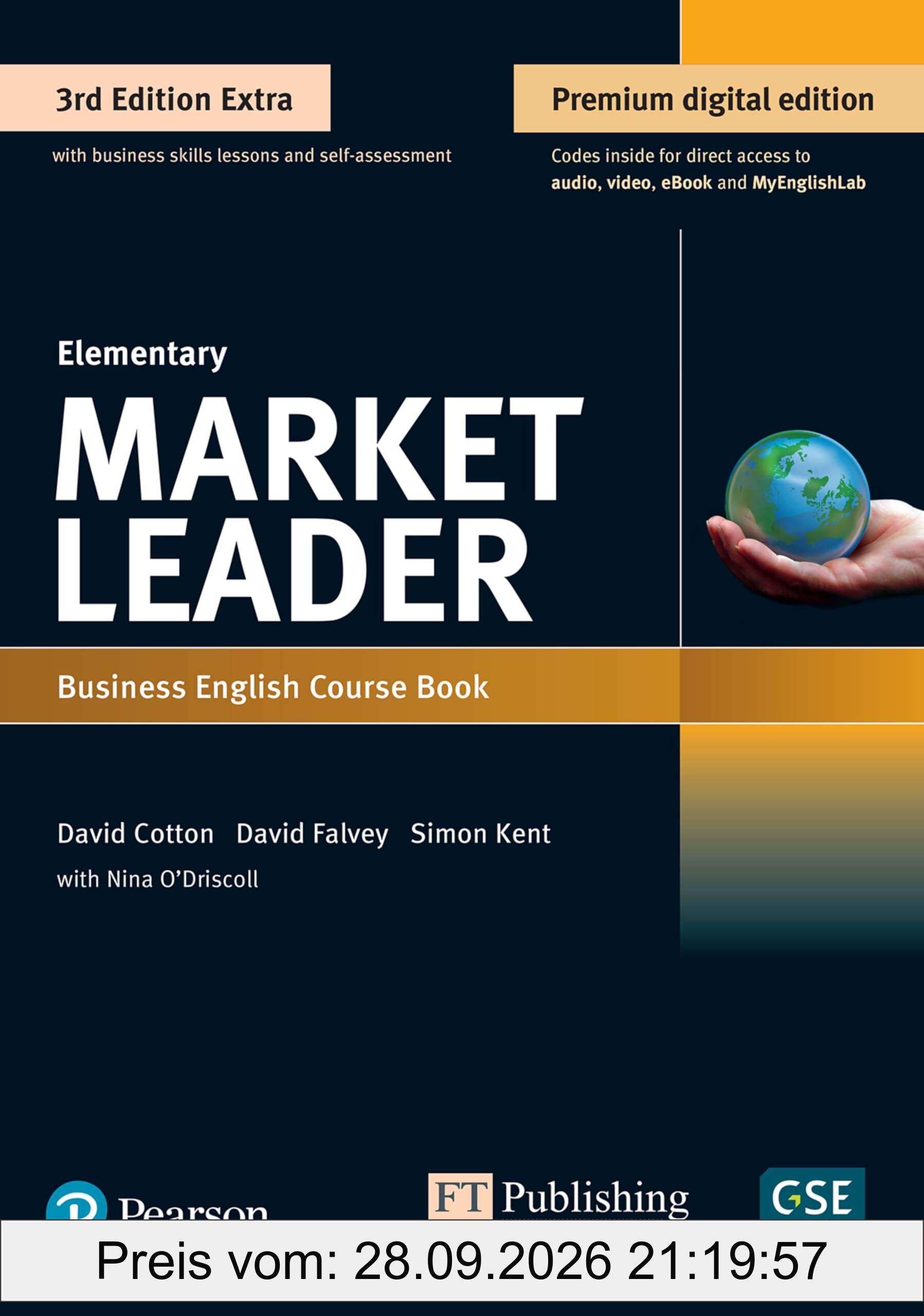 Market Leader 3e Extra Elementary Student's Book & eBook with Online Practice, Digital Resources & DVD Pack