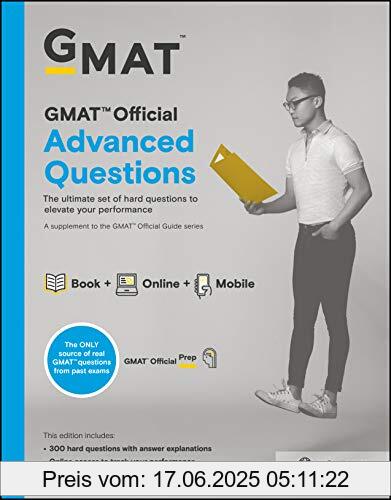 Binding : Taschenbuch, Edition : 1., Label : Wiley, Publisher : Wiley, PackageQuantity : 1, medium : Taschenbuch, numberOfPages : 336, publicationDate : 2019-10-29, authors : GMAC (Graduate Management Admission Council), ISBN : 1119620953
