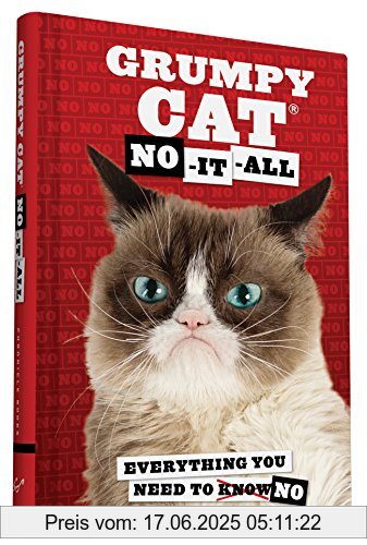 Binding : Gebundene Ausgabe, Edition : 01, Label : Chronicle Books, Publisher : Chronicle Books, NumberOfItems : 1, PackageQuantity : 1, medium : Gebundene Ausgabe, numberOfPages : 96, publicationDate : 2015-10-13, authors : Grumpy Cat, languages : english, ISBN : 1452149682