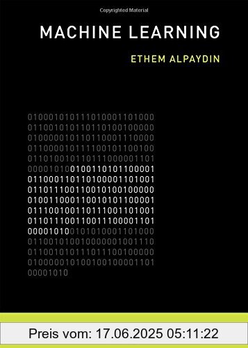 Binding : Taschenbuch, Label : The Mit Press, Publisher : The Mit Press, PackageQuantity : 1, medium : Taschenbuch, numberOfPages : 206, publicationDate : 2016-11-11, authors : Ethem Alpaydin, languages : english, ISBN : 0262529513