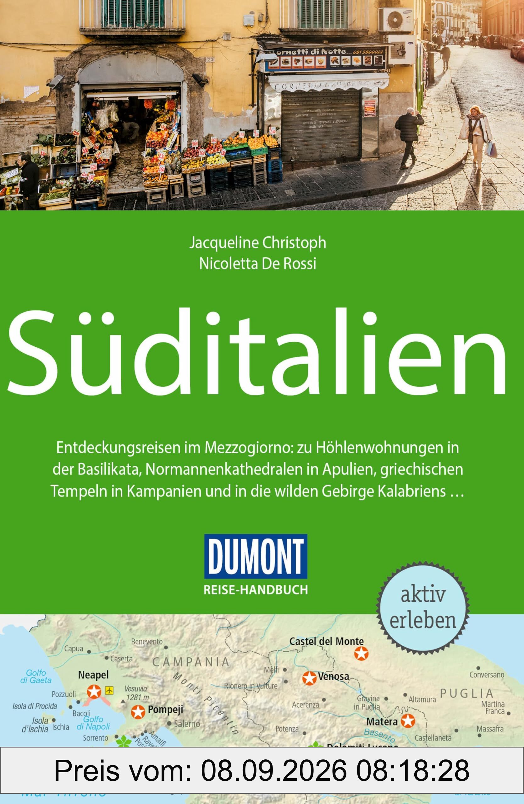 DUMONT Reise-Handbuch Reiseführer Süditalien: mit Extra-Reisekarte