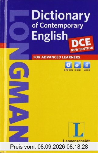 Longman Dictionary of Contemporary English (DCE) - New Edition - Buch (Hardcover) mit DVD-ROM: For Advanced Learners. 230.000 Stichwörter (Einsprachige Wörterbücher)