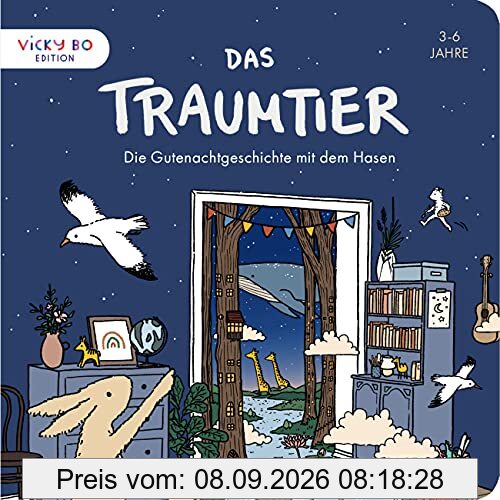 Das Traumtier: Die Gute Nacht Geschichte mit dem Hasen. Bilderbuch ab 3 Jahren