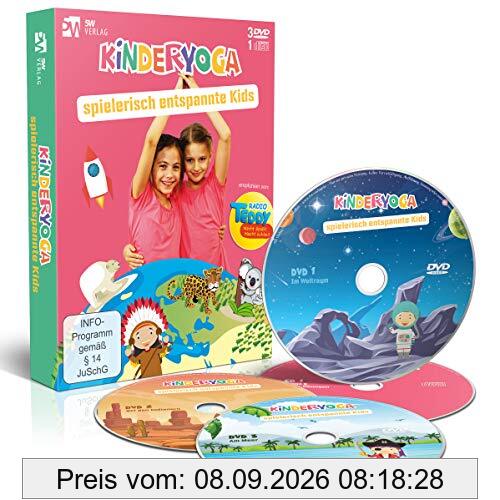 Kinderyoga - spielerisch entspannte Kids +++ empfohlen von Radio TEDDY +++ Das perfekte Geschenk