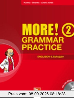 MORE! Grammar Practice 2, Englisch 6. Schuljahr, mit 1 CD-ROM