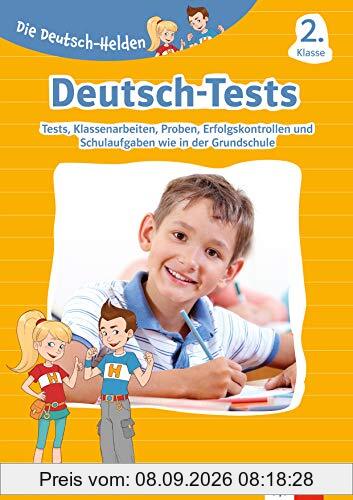 Klett Die Deutsch-Helden: Deutsch-Tests 2. Klasse – Tests, Lernzielkontrollen, Proben, Erfolgskontrollen und Schulaufgaben wie in der Grundschule: ... bzw. Schularbeiten wie in der Grundschule