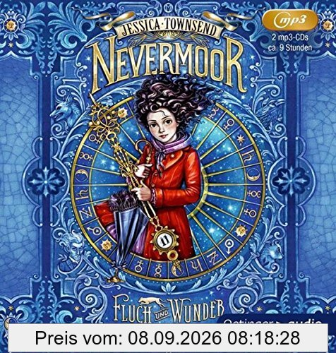 Nevermoor. Fluch und Wunder (2 mp3-CD): Ungekürzte Lesung, ca. 560 Min.
